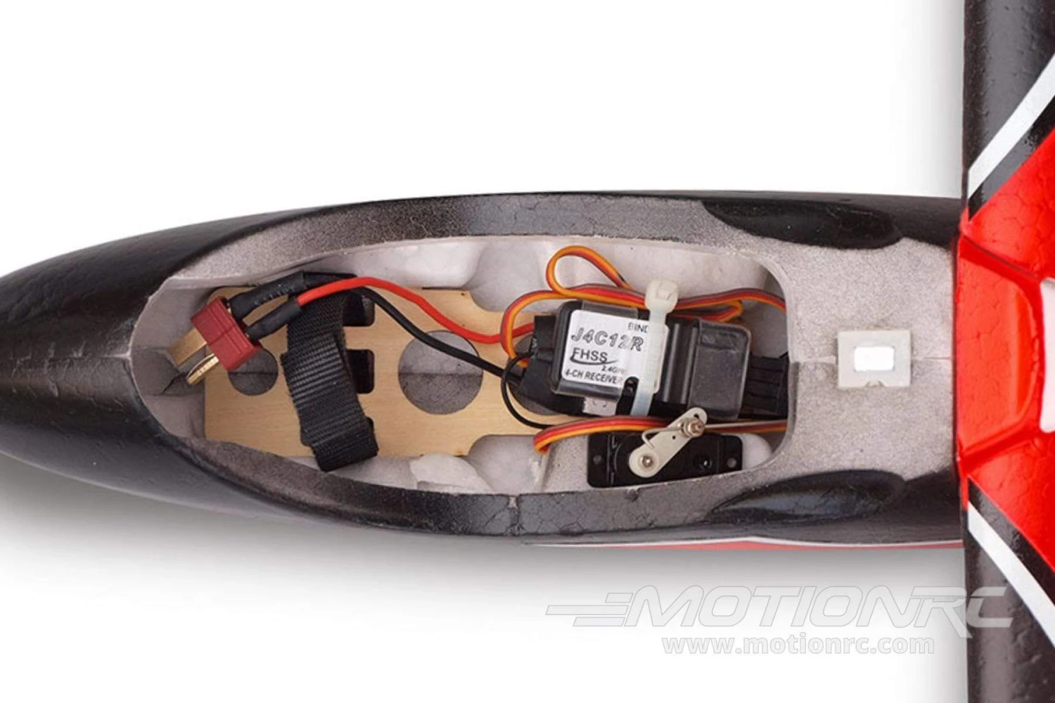 Skynetic Huntsman V2 Glider Orange 1100mm (43.3") Wingspan - PNP 7 Skynetic Huntsman V2 Glider Orange 1100mm (43.3") Wingspan - PNP - Image 5