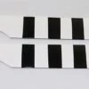 Tail Blade Set, 2B Black/White For 700/800 Size BE407 And BE412 Roban Helicopters -Kyosho Store tail blade set 2b black white for 700 800 size be407 and be412 roban helicopters motion rc 3822584496177