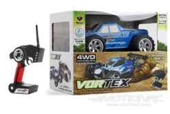 XK Brave High Speed Blue 1/18 Scale 4WD Truck - RTR -Kyosho Store wltoys high speed blue 1 18 scale 4wd truck rtr motion rc 15706158334001