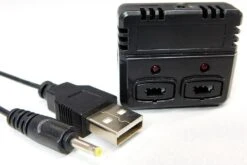 XK 1S Charger For K100, K110, K123, K124 W/ USB Power Cord