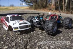 XK Brave Pro High Speed Red 1/18 Scale 4WD Truck - RTR -Kyosho Store xk brave pro high speed 1 18 scale 4wd truck red rtr motion rc 27932540305457