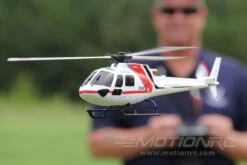 XK K123 Red And White 120 Size Gyro Stabilized Helicopter - RTF -Kyosho Store xk k123 red and white with gyro 244mm 9 6 rotor diameter rtf motion rc 3748310351921