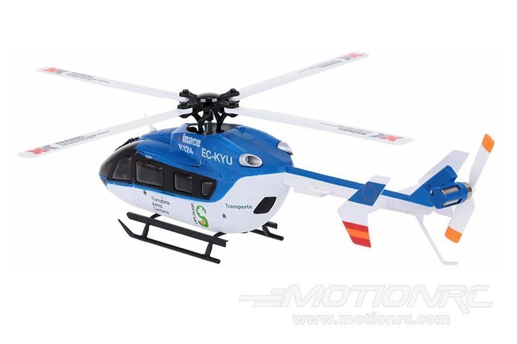 XK K124 Blue 120 Size Gyro Stabilized Helicopter - FTR 22 XK K124 Blue 120 Size Gyro Stabilized Helicopter - FTR - Image 20