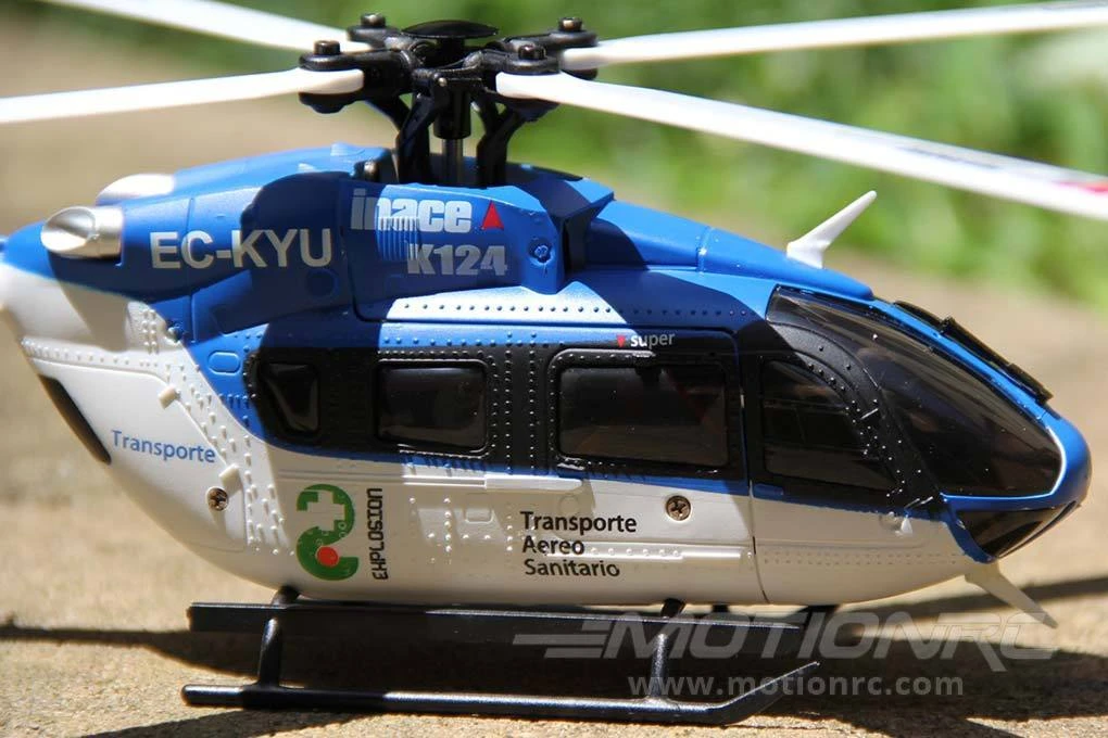 XK K124 Blue 120 Size Gyro Stabilized Helicopter - FTR 14 XK K124 Blue 120 Size Gyro Stabilized Helicopter - FTR - Image 12