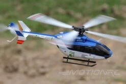 XK K124 Blue 120 Size Gyro Stabilized Helicopter - RTF -Kyosho Store xk k124 blue with gyro 250mm 9 8 rotor diameter rtf motion rc 3748345872433
