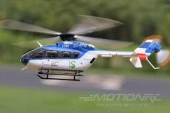 XK K124 Blue 120 Size Gyro Stabilized Helicopter - RTF -Kyosho Store xk k124 blue with gyro 250mm 9 8 rotor diameter rtf motion rc 3748346003505