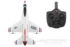 XK A200 F-16 With Gyro 290mm (11.4") Wingspan - RTF -Kyosho Store xk model a200 f 16 with gyro 290mm 11 4 wingspan rtf motion rc 27949579829297