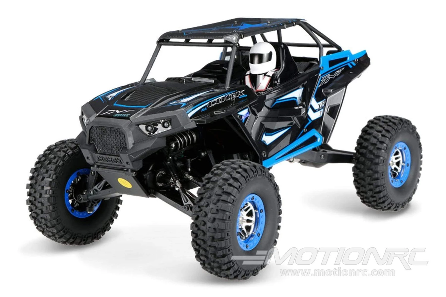 XK Rock Racer Blue 1/10 Scale 4WD Buggy - RTR 5 XK Rock Racer Blue 1/10 Scale 4WD Buggy - RTR - Image 3