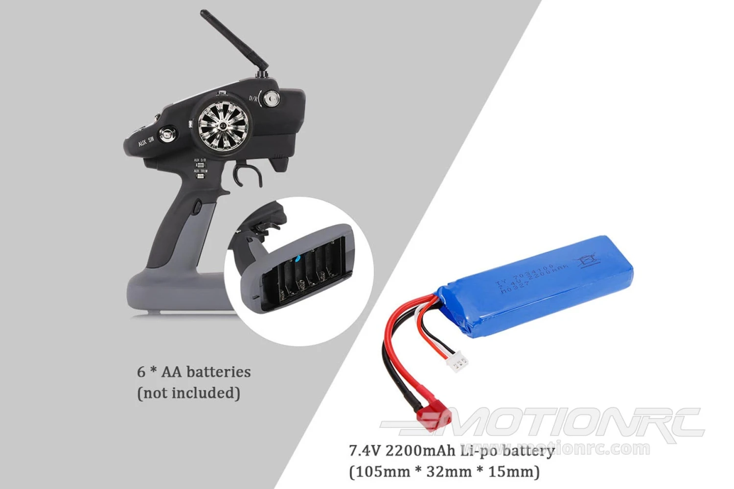 XK Rock Racer Blue 1/10 Scale 4WD Buggy - RTR 10 XK Rock Racer Blue 1/10 Scale 4WD Buggy - RTR - Image 8