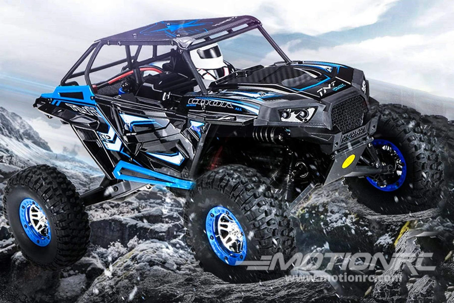 XK Rock Racer Blue 1/10 Scale 4WD Buggy - RTR 4 XK Rock Racer Blue 1/10 Scale 4WD Buggy - RTR - Image 2