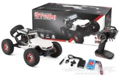 XK Rock Racer White 1/12 Scale 4WD Buggy - RTR -Kyosho Store xk rock racer 1 12 scale 4wd buggy white rtr motion rc 15687848624177