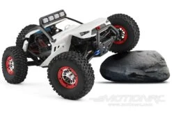 XK Rock Racer White 1/12 Scale 4WD Buggy - RTR -Kyosho Store xk rock racer 1 12 scale 4wd buggy white rtr motion rc 28180845789233