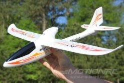 XK Sky King Glider Red 750mm (29.5") Wingspan - RTF -Kyosho Store xk sky king glider red with led lights 750mm 29 5 wingspan rtf motion rc 5888550567985