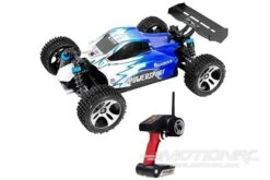XK Vortex Pro High Speed Blue 1/18 Scale 4WD Buggy - RTR -Kyosho Store xk vortex high speed 1 18 scale 4wd buggy blue rtr motion rc 28197796446257