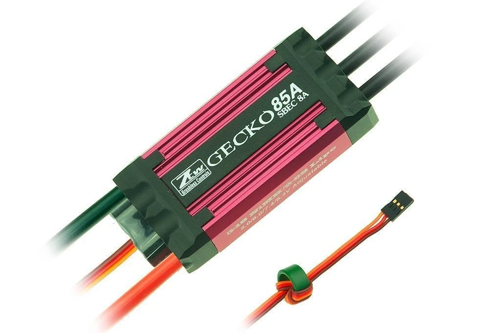 ZTW Gecko 85A ESC With 8A SBEC 3 ZTW Gecko 85A ESC With 8A SBEC
