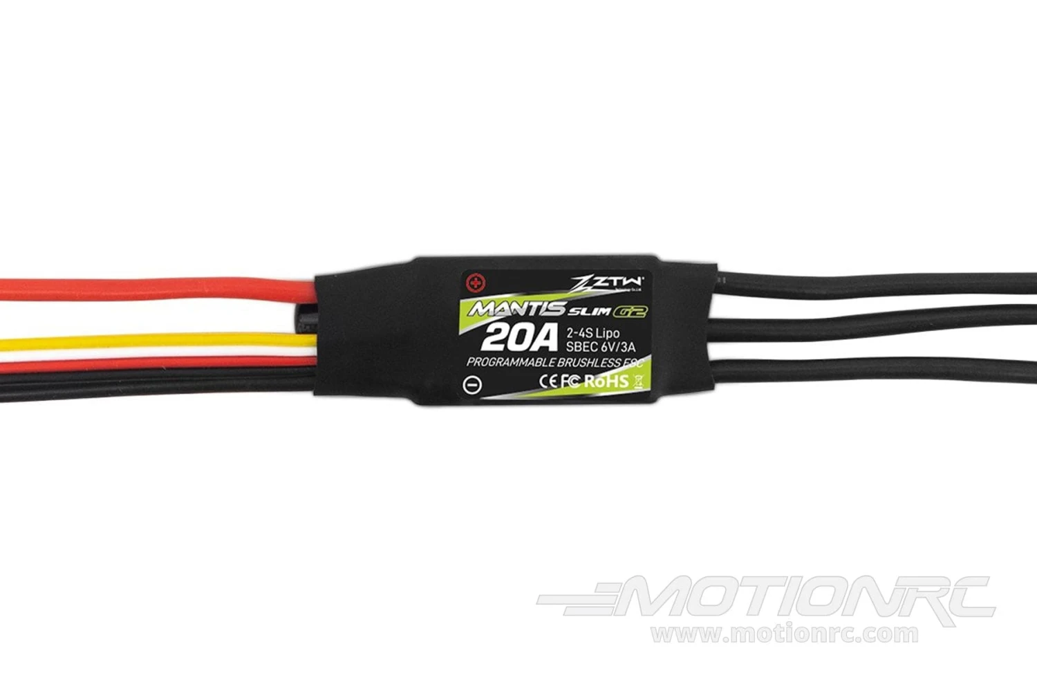 ZTW Mantis Slim G2 20A ESC With 3A SBEC 4 ZTW Mantis Slim G2 20A ESC With 3A SBEC - Image 2