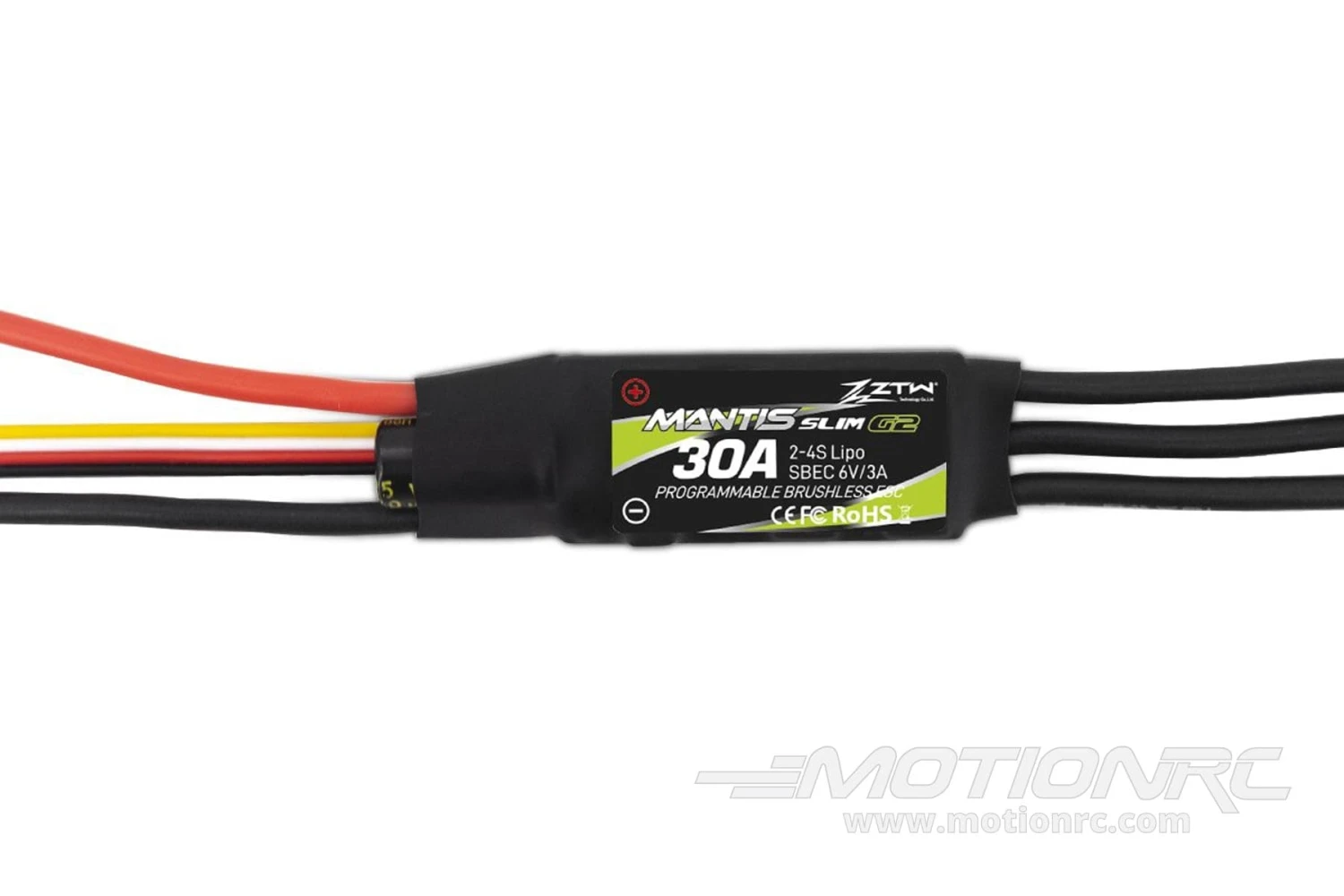 ZTW Mantis Slim G2 30A ESC With 3A SBEC 5 ZTW Mantis Slim G2 30A ESC With 3A SBEC - Image 3